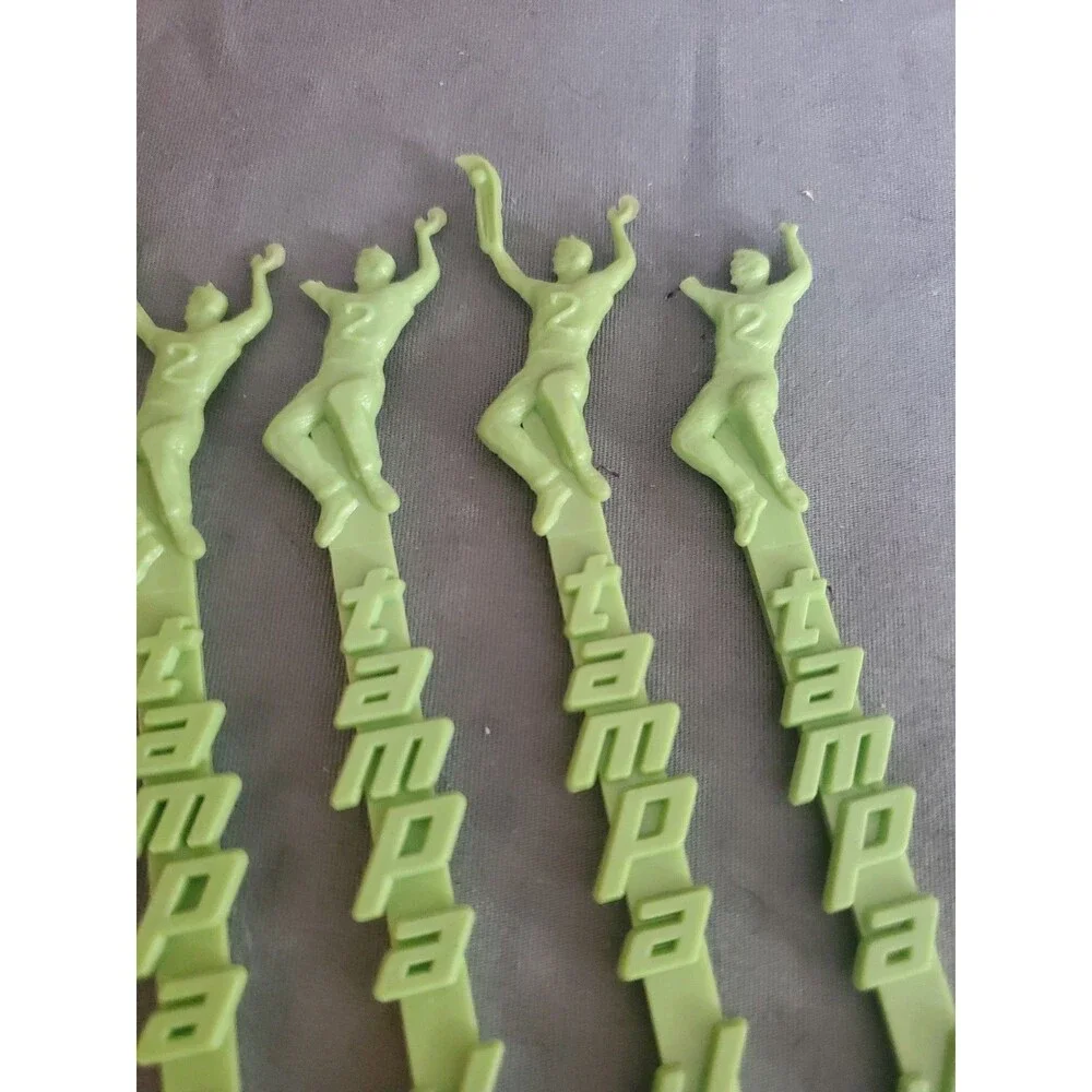 7 Vintage Swizzle Cocktail Drink Stir Stick Tampa Jai Alai Read